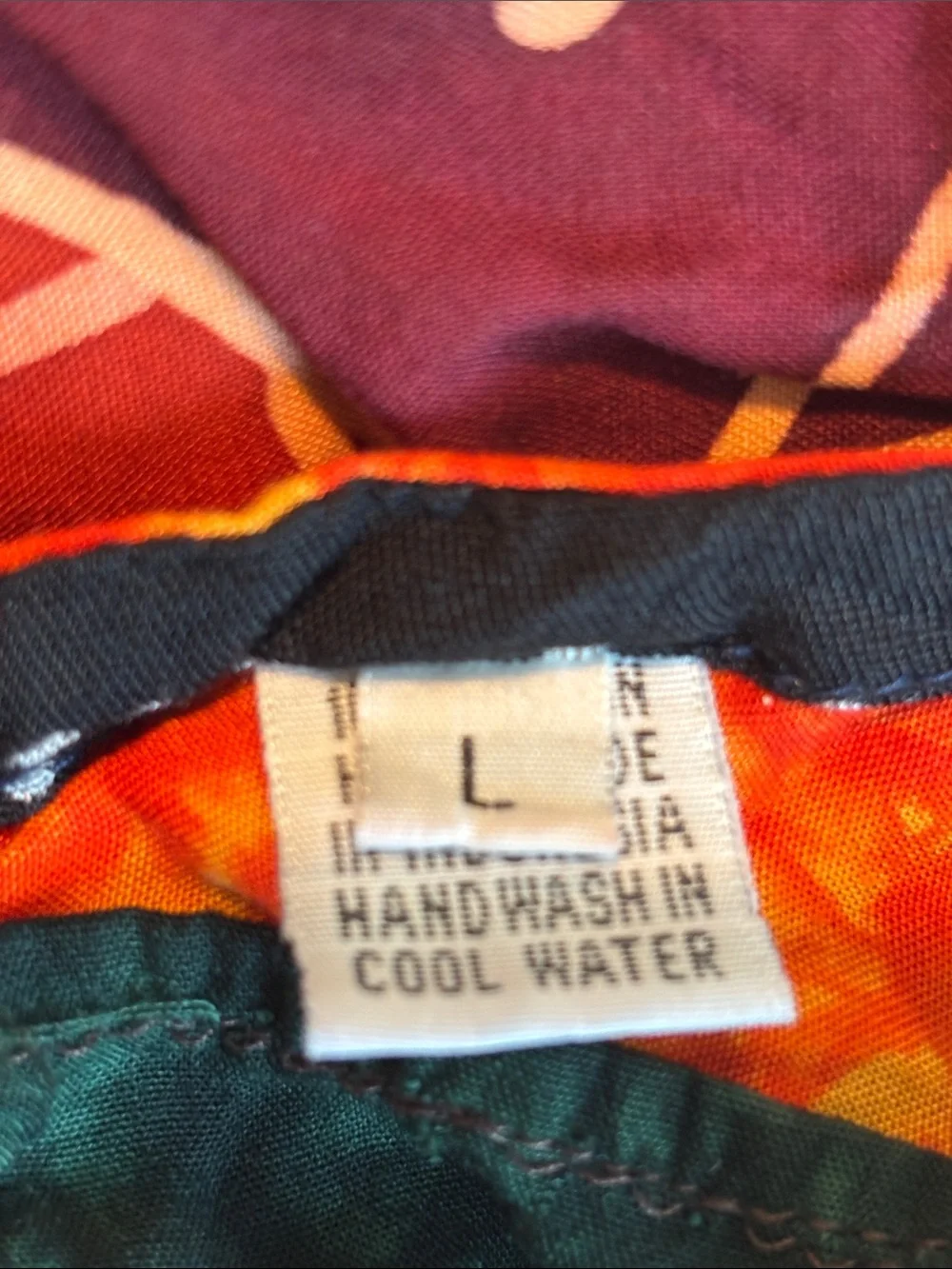 Colorful Tie-Dye Beach dress - Large